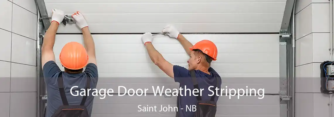 Garage Door Weather Stripping Saint John - NB