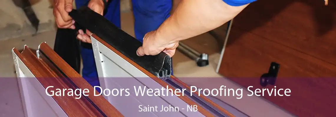 Garage Doors Weather Proofing Service Saint John - NB