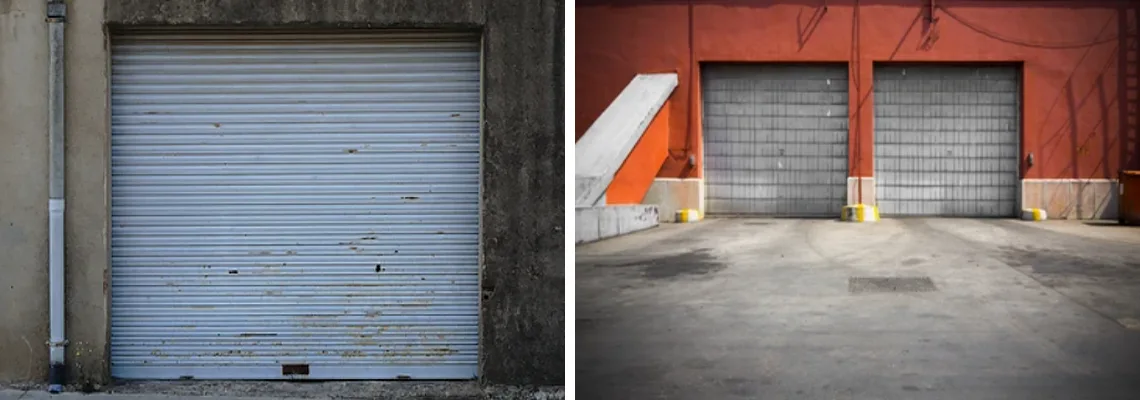 Rusty Iron Garage Doors Replacement in Saint John, NB