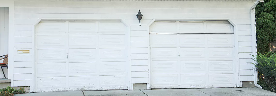 Roller Garage Door Dropped Down Replacement in Saint John, NB
