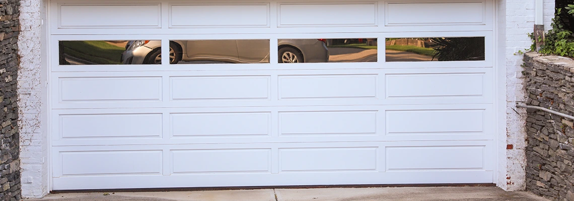 Wood Garage Door Bang Sound Repair in New Brunswick