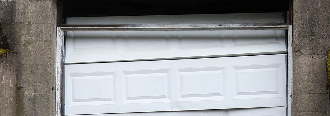 Fallen Commercial Garage Door Repair in Saint John, New Brunswick