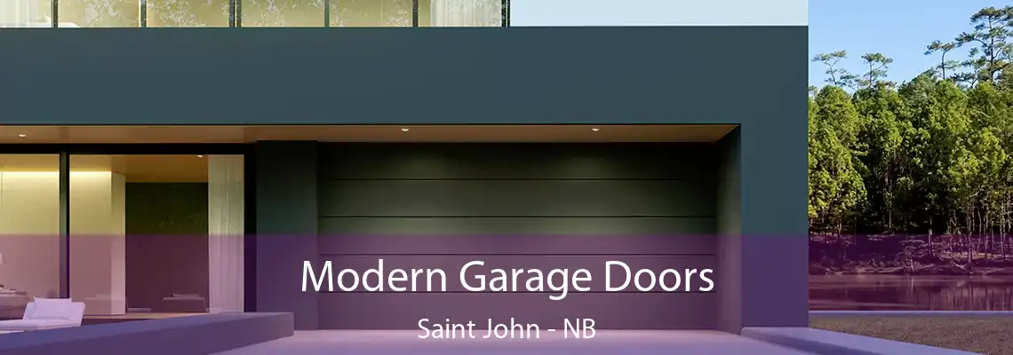 Modern Garage Doors Saint John - NB